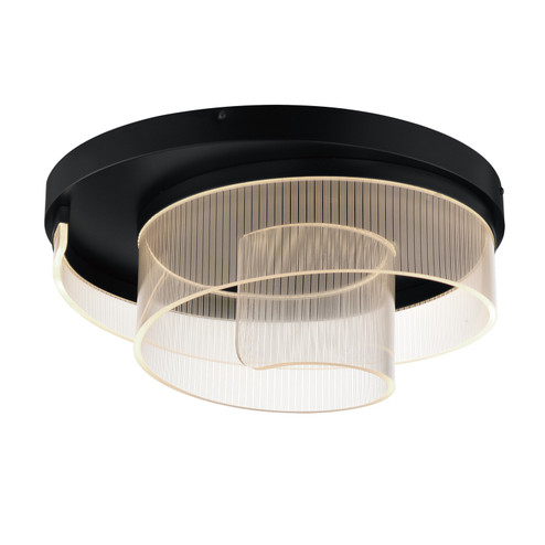 Sonata LED Flush Mount in Black (86|E24778-133BK)