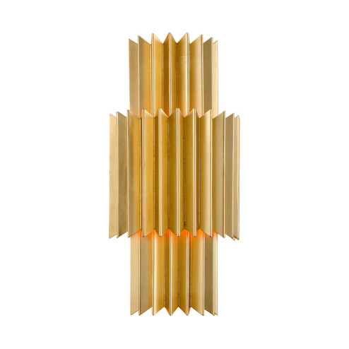 Moxy Two Light Wall Sconce in Gold Leaf (68|311-13-GL)