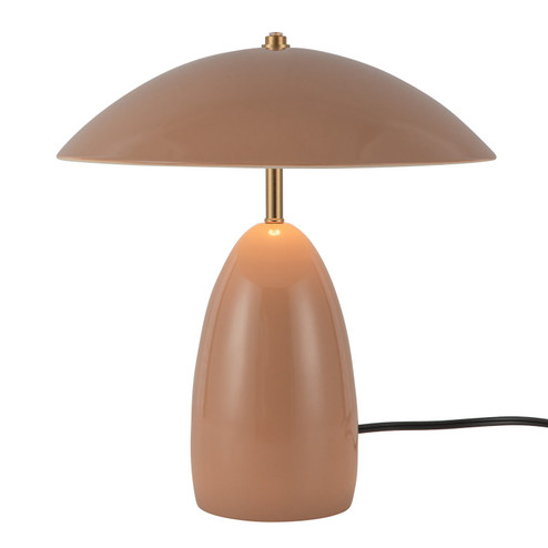 Poppy LED Table Lamp in Peach (452|TL437012PEC)