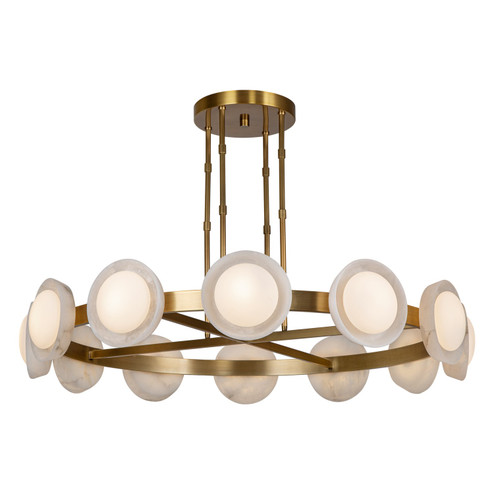 Alonso LED Chandelier in Vintage Brass (452|CH320050VB-UNV)