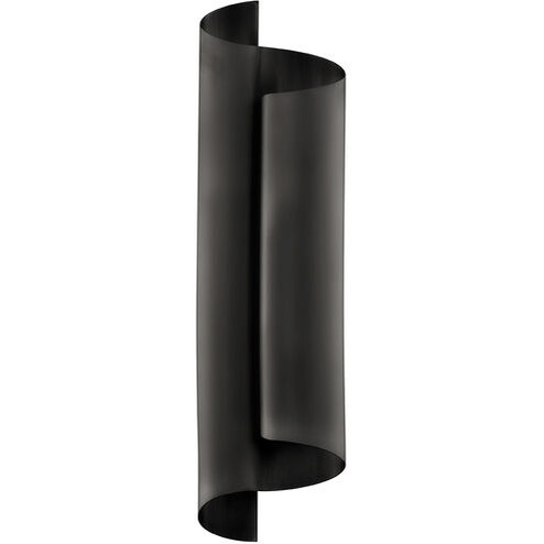 Pirouette LED Wall Sconce in Black (281|WS-94518-30-BK)