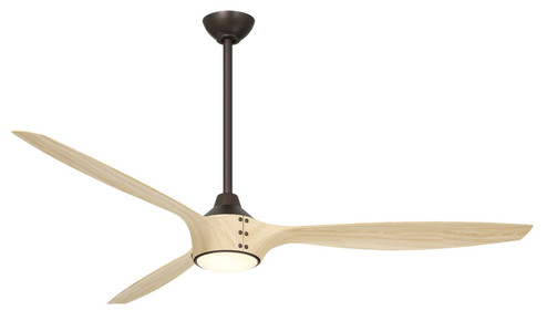 Pierce 65''Ceiling Fan in Dark Bronze (15|F762L-DB/WTO)
