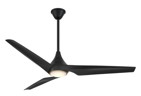 Switch 60''Ceiling Fan in Coal Black (15|F636L-CL)