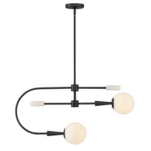 Maude LED Chandelier in Black (531|83505BK)