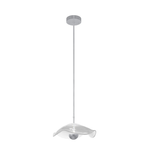 Embark LED Pendant in Silver Leaf/Clear (48|100067-43)