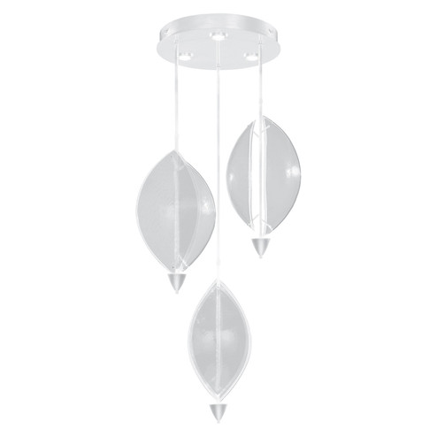 Embark LED Pendant in White/Clear (48|100064-63)