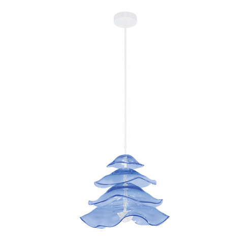 Embark LED Pendant in White/Blue (48|100061-61)