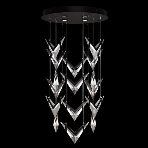 Blade LED Pendant in Black (48|100053-1)