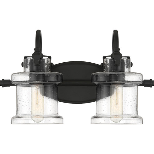 Danbury Two Light Bath Fixture in Earth Black (10|DNY8602EK)