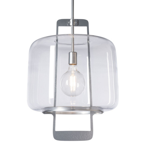 Dane One Light Lantern in Dark Smoke (39|187465-SKT-MULT-07-ZM0839)