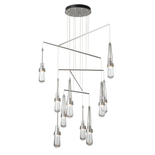 Link Link 10-Light Clear Glass Mobile Pendant in Soft Gold (39|131149-SKT-STND-84-ZM0434)