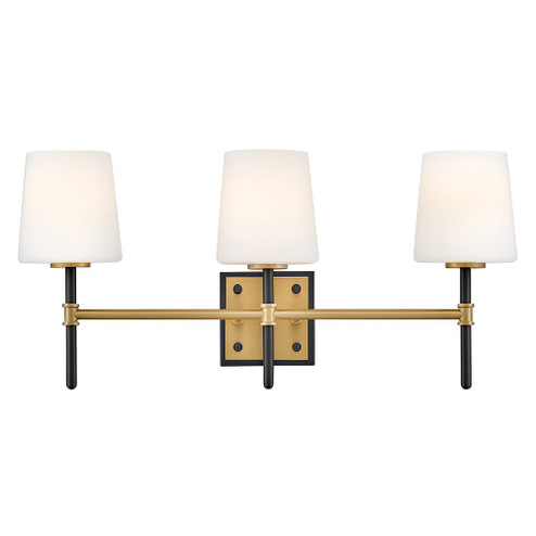 Saunders LED Vanity in Black (13|56953BK-LCB)