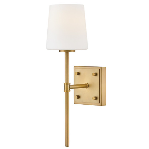 Saunders LED Wall Sconce in Lacquered Brass (13|46950LCB)