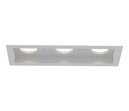 Tango LED Recessed Multiple in White (40|TGO3T02RFRFF1035WCL)