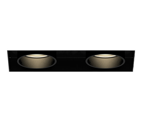 Tango LED Recessed Multiple in Black (40|TGO2TL01PDPD1540)
