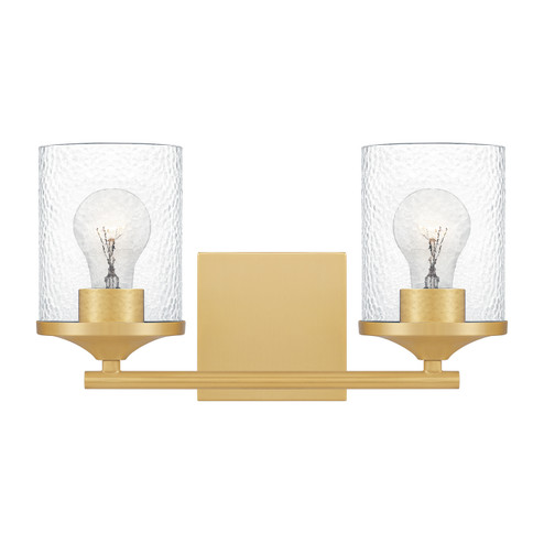 Abner Two Light Bath in Aged Brass (10|ABR8614AB)