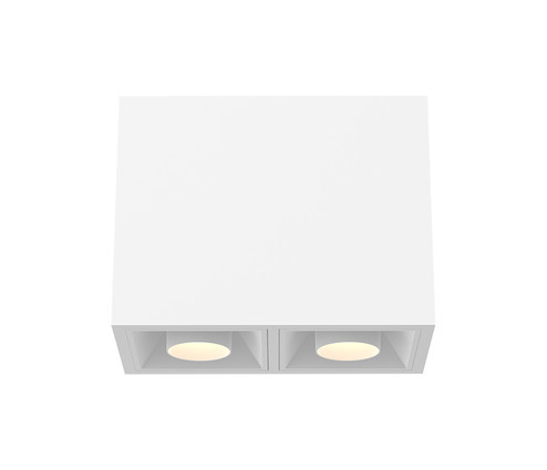 Bravo LED Flushmount in White (40|BVOS202SGSG1027WCL)