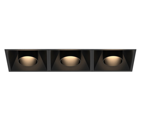Bravo LED Recessed Multiple in Black (40|BVOR3TL01SGGG1535WCL)