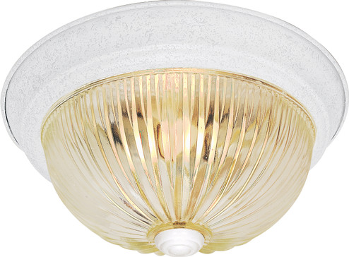 Three Light Flush Mount in Textured White (72|SF76-193)