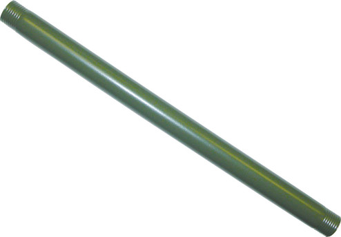 Mounting Post 12'' Pipe W/1/2'' Thread in Green (72|90-1278)