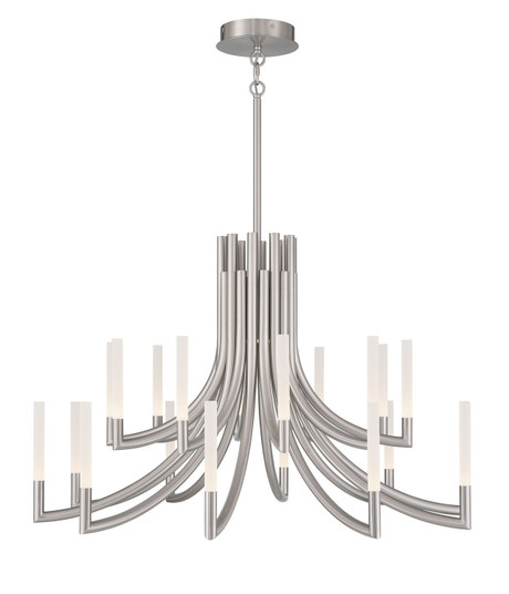Olette LED Chandelier in Brushed Nickel (40|49012-026)