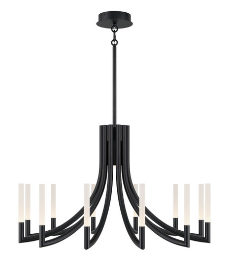 Olette LED Chandelier in Matte Black (40|49011-036)