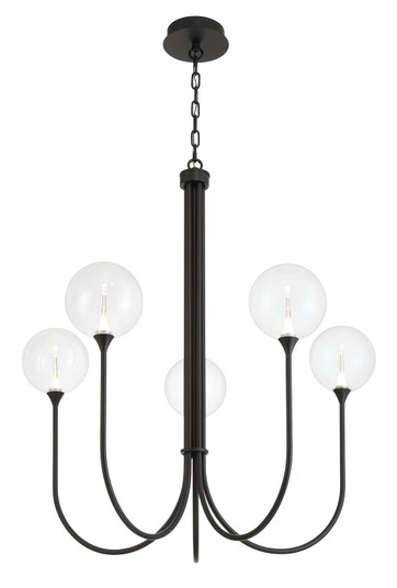 Iissa LED Chandelier in Matte Black (40|48923-019)