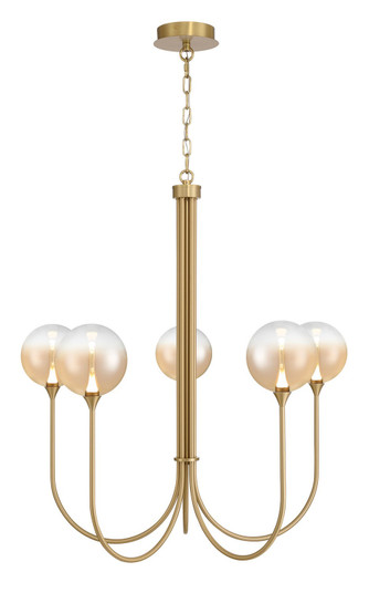 Iissa Five Light Chandelier in Gold (40|48922-039)