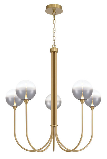 Five Light Chandelier in Gold (40|48922-029) Five Light Chandelier in Gold (40|48922-029)