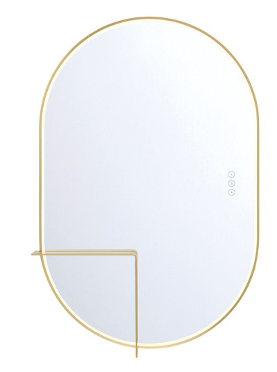 Linden LED Mirror in Gold (40|48520-010)