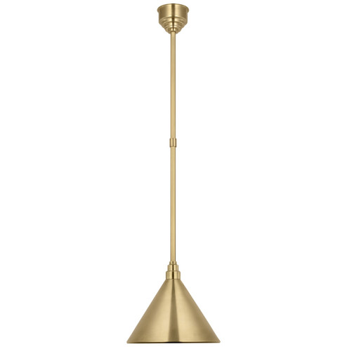 Academy Barn Light LED Pendant in Hand-Rubbed Antique Brass (268|TOB 5819HAB-HAB)
