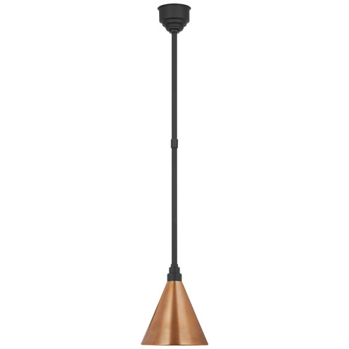 Academy Barn Light LED Pendant in Matte Black (268|TOB 5818MBK-SC)
