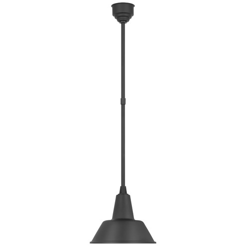 Academy Barn Light LED Pendant in Matte Black (268|TOB 5802MBK-MBK)