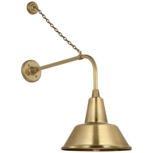 Academy Barn Light LED Barn Light in Hand-Rubbed Antique Brass (268|TOB 2810HAB/S1-HAB)