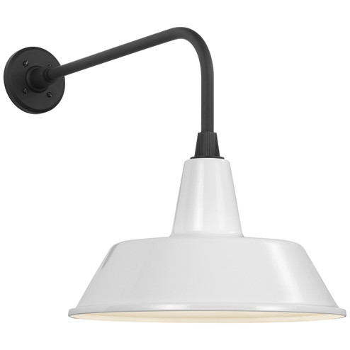 Academy Barn Light LED Barn Light in Matte Black (268|TOB 2809MBK/S2-WHT)