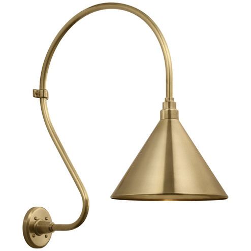 Academy Barn Light LED Barn Light in Hand-Rubbed Antique Brass (268|TOB 2805HAB/S11-HAB)