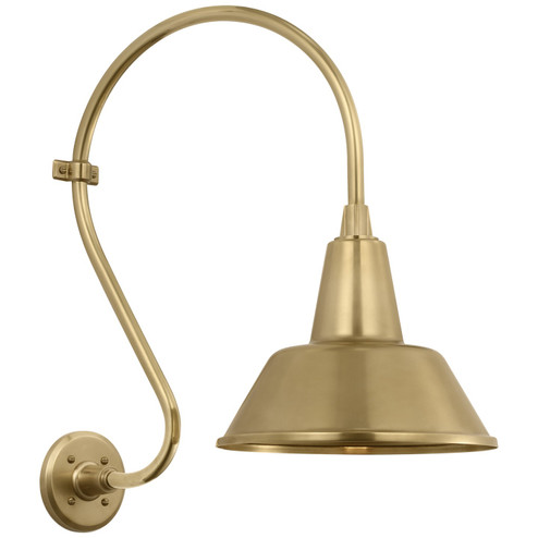 Academy Barn Light LED Barn Light in Hand-Rubbed Antique Brass (268|TOB 2804HAB/S1-HAB)