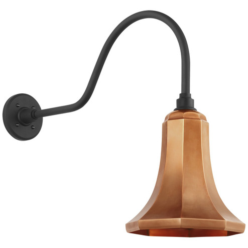 Academy Barn Light LED Barn Light in Matte Black (268|TOB 2802MBK/S9-SC)