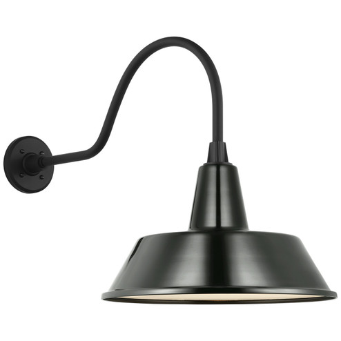 Academy Barn Light LED Barn Light in Matte Black (268|TOB 2802MBK/S2-G)