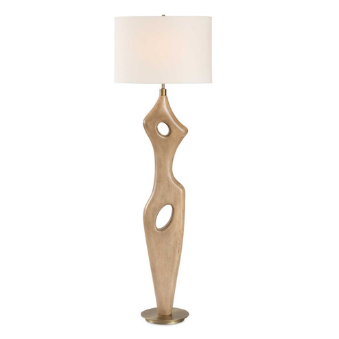 Almyra One Light Floor Lamp in Antique Brass (52|30486-1)