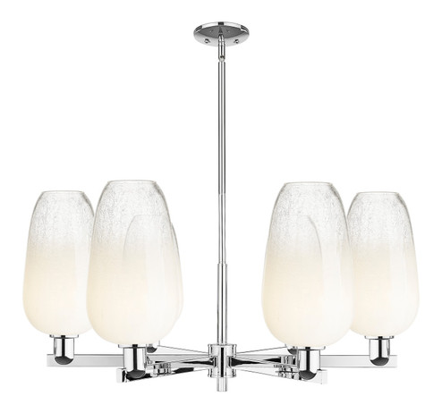 Arcadia Six Light Chandelier in Polished Chrome (405|716-6CR-PC-G484-7OP)