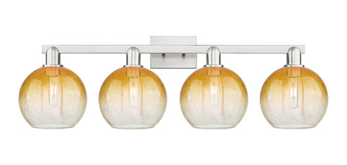 Arcadia Four Light Bath Vanity in Brushed Satin Nickel (405|716-4W-SN-G483-8AM)