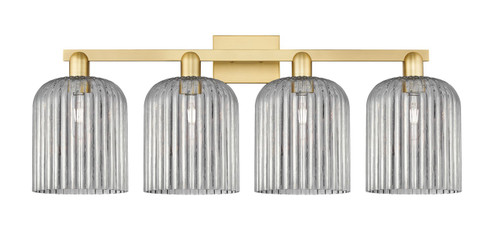 Arcadia Four Light Bath Vanity in Satin Gold (405|716-4W-SG-G559-8SM)