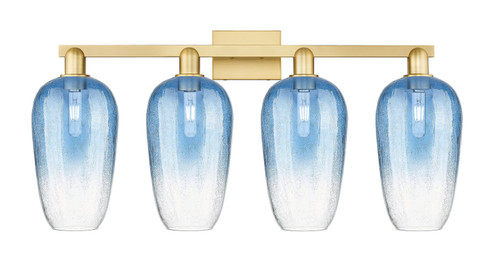 Arcadia Four Light Bath Vanity in Satin Gold (405|716-4W-SG-G484-7SB)