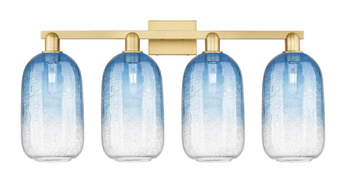 Arcadia Four Light Bath Vanity in Satin Gold (405|716-4W-SG-G482-7SB)