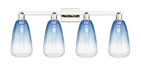 Arcadia Four Light Bath Vanity in Polished Nickel (405|716-4W-PN-G480-6SB)
