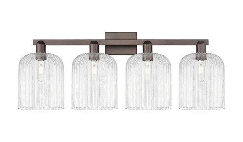 Arcadia Four Light Bath Vanity in Oil Rubbed Bronze (405|716-4W-OB-G559-8CL)