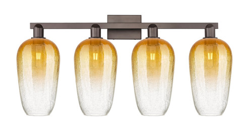 Arcadia Four Light Bath Vanity in Oil Rubbed Bronze (405|716-4W-OB-G484-7AM)