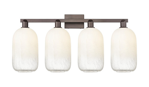 Arcadia Four Light Bath Vanity in Oil Rubbed Bronze (405|716-4W-OB-G482-7OP)