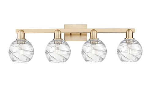 Arcadia Four Light Bath Vanity in Champagne Bronze (405|716-4W-CB-G1213-6CL)